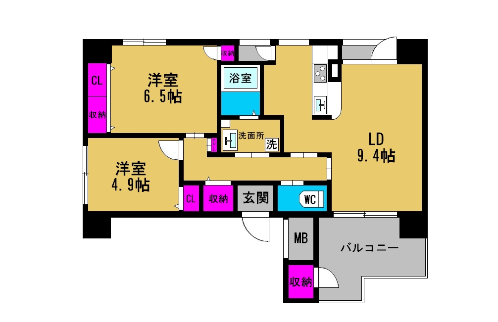 ◆パインタワー上町台◆《4F》